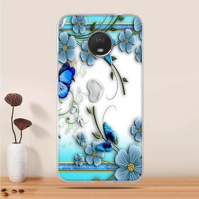 Motorola Moto E4 Plus Case Cover 5.5"Silicone Phone Case for Moto E4 Plus Cover For Moto E Plus (4th Gen.)Europe version bag
