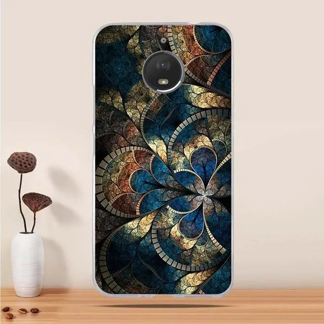 Motorola Moto E4 Plus Case Cover 5.5"Silicone Phone Case for Moto E4 Plus Cover For Moto E Plus (4th Gen.)Europe version bag