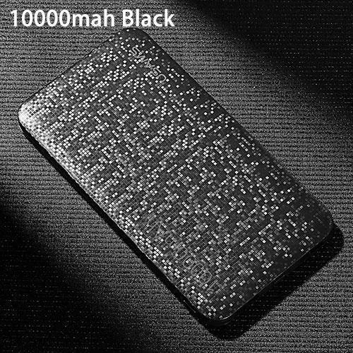 USAMS Power Bank 15 mm Ultra Slim 10000 mAh Powerbank Mobiltelefon 2.1 A Ausgang 10000 mAh Universal-Telefon Externer Akku