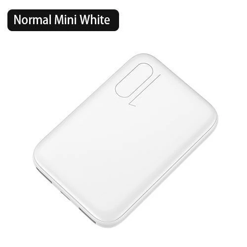 Power Bank für xiaomi mi iPhone, USAMS Mini Pover Bank 10000mAh LED-Anzeige Powerbank Externer Akku Poverbank Schnellladung