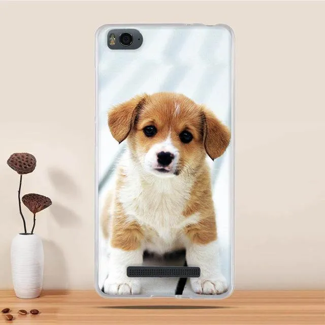 TPU Case For Xiaomi Mi4c Case Cover Silicone Coque for Xiaomi Mi 4c Mi4i Case Cover Fundas For Xiaomi Mi 4i Mi 4c Cover cute Cat