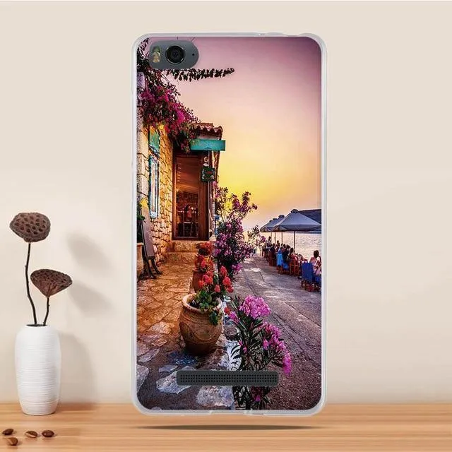 TPU Case For Xiaomi Mi4c Case Cover Silicone Coque for Xiaomi Mi 4c Mi4i Case Cover Fundas For Xiaomi Mi 4i Mi 4c Cover cute Cat