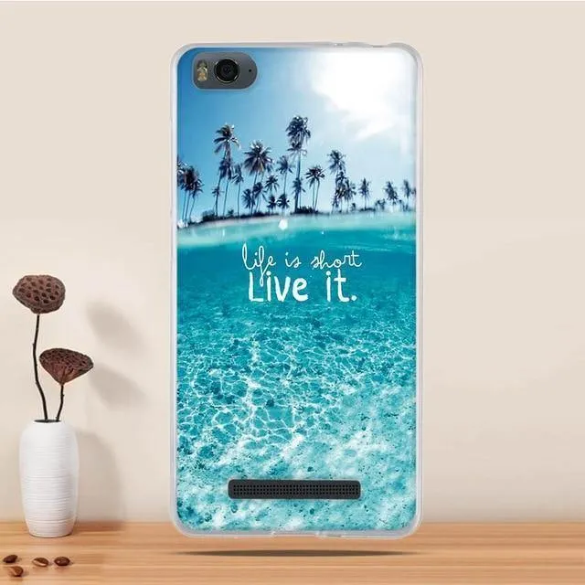 TPU Case For Xiaomi Mi4c Case Cover Silicone Coque for Xiaomi Mi 4c Mi4i Case Cover Fundas For Xiaomi Mi 4i Mi 4c Cover cute Cat