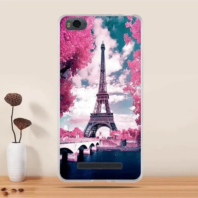 TPU Case For Xiaomi Mi4c Case Cover Silicone Coque for Xiaomi Mi 4c Mi4i Case Cover Fundas For Xiaomi Mi 4i Mi 4c Cover cute Cat