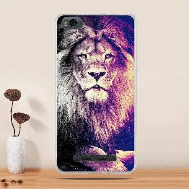 TPU Case For Xiaomi Mi4c Case Cover Silicone Coque for Xiaomi Mi 4c Mi4i Case Cover Fundas For Xiaomi Mi 4i Mi 4c Cover cute Cat