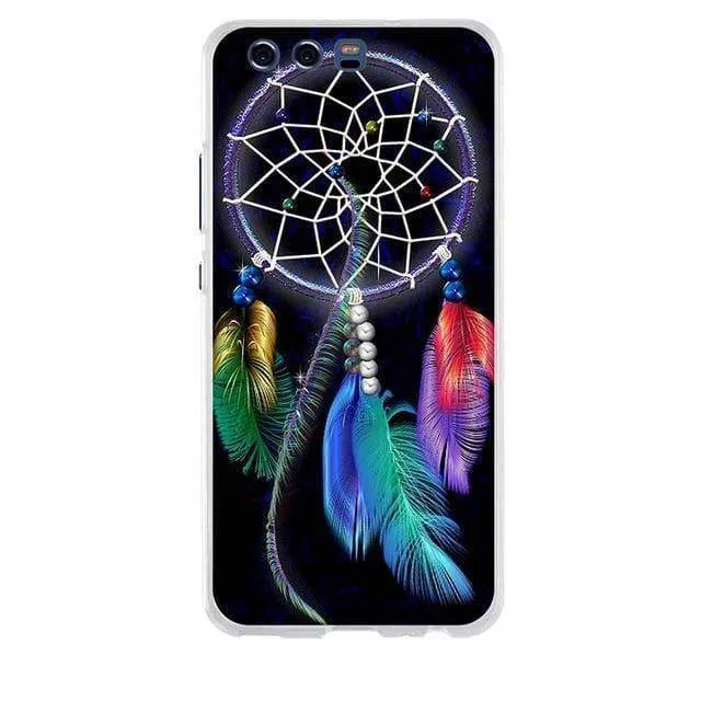 Huawei P10 Case Cover 3D Soft TPU for huawei P10 P 10 Cover Case Silicone Mobile Phone Bags For huawei P10 5.1" Phone Case