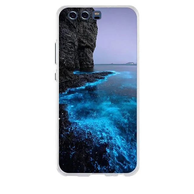 Huawei P10 Case Cover 3D Soft TPU for huawei P10 P 10 Cover Case Silicone Mobile Phone Bags For huawei P10 5.1" Phone Case
