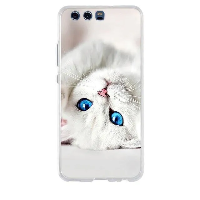 Huawei P10 Case Cover 3D Soft TPU for huawei P10 P 10 Cover Case Silicone Mobile Phone Bags For huawei P10 5.1" Phone Case