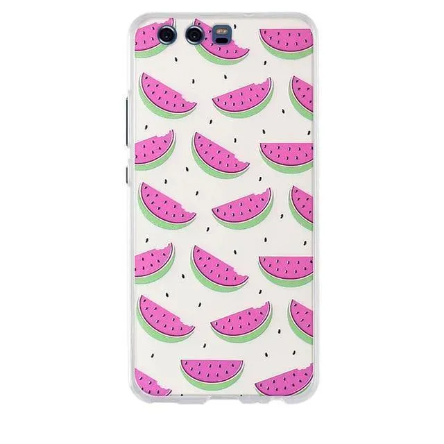 Huawei P10 Case Cover 3D Soft TPU for huawei P10 P 10 Cover Case Silicone Mobile Phone Bags For huawei P10 5.1" Phone Case