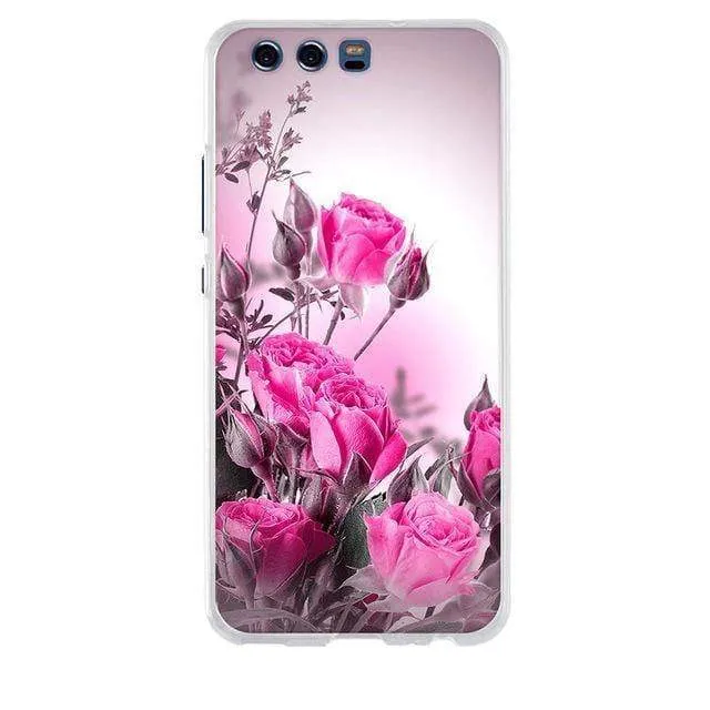 Huawei P10 Case Cover 3D Soft TPU for huawei P10 P 10 Cover Case Silicone Mobile Phone Bags For huawei P10 5.1" Phone Case