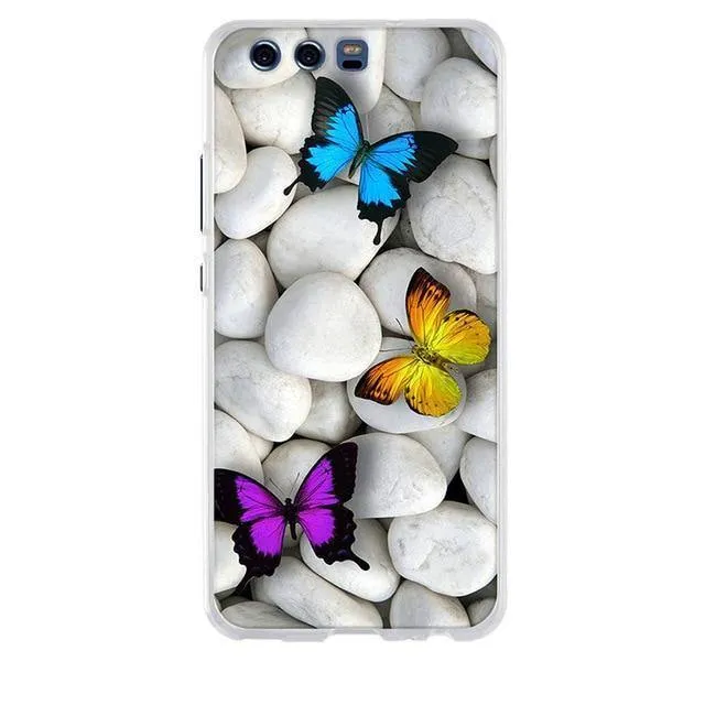 Huawei P10 Case Cover 3D Soft TPU for huawei P10 P 10 Cover Case Silicone Mobile Phone Bags For huawei P10 5.1" Phone Case