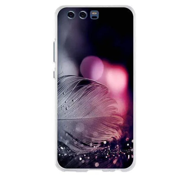 Huawei P10 Case Cover 3D Soft TPU for huawei P10 P 10 Cover Case Silicone Mobile Phone Bags For huawei P10 5.1" Phone Case
