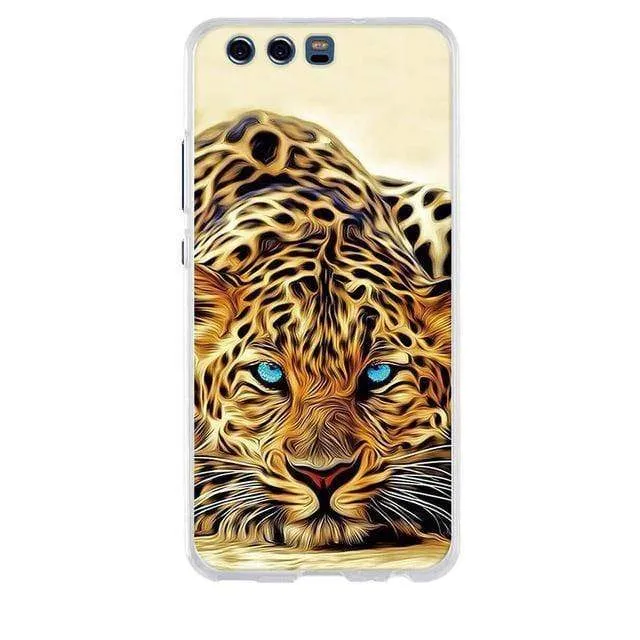 Huawei P10 Case Cover 3D Soft TPU for huawei P10 P 10 Cover Case Silicone Mobile Phone Bags For huawei P10 5.1" Phone Case