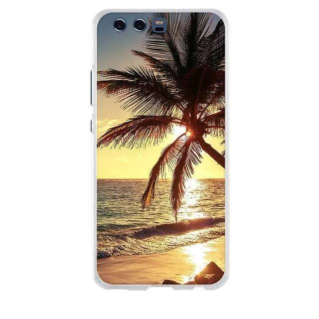 Huawei P10 Case Cover 3D Soft TPU for huawei P10 P 10 Cover Case Silicone Mobile Phone Bags For huawei P10 5.1" Phone Case