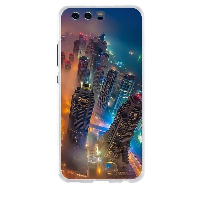 Huawei P10 Case Cover 3D Soft TPU for huawei P10 P 10 Cover Case Silicone Mobile Phone Bags For huawei P10 5.1" Phone Case