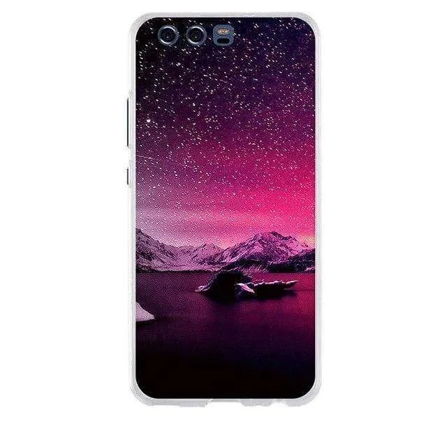 Huawei P10 Case Cover 3D Soft TPU for huawei P10 P 10 Cover Case Silicone Mobile Phone Bags For huawei P10 5.1" Phone Case