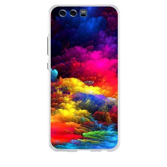 Huawei P10 Case Cover 3D Soft TPU for huawei P10 P 10 Cover Case Silicone Mobile Phone Bags For huawei P10 5.1" Phone Case