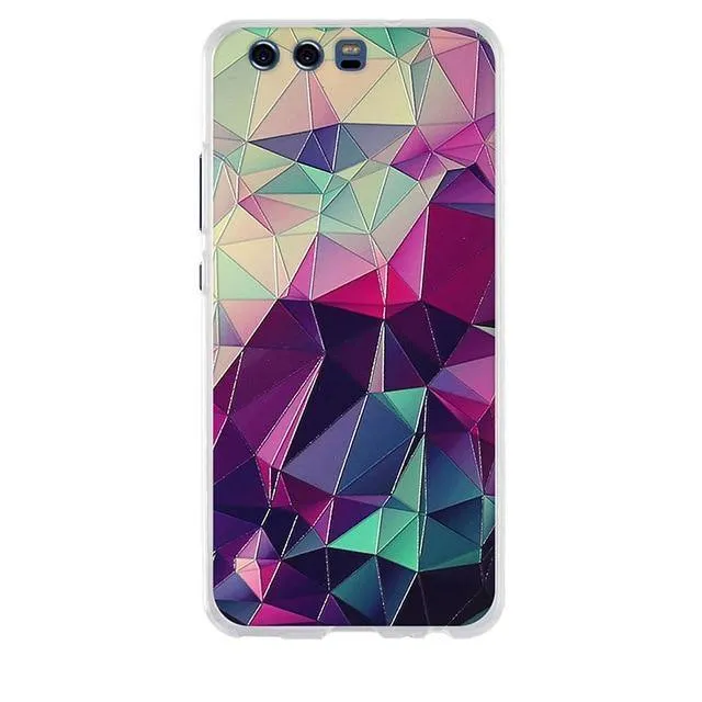 Huawei P10 Case Cover 3D Soft TPU for huawei P10 P 10 Cover Case Silicone Mobile Phone Bags For huawei P10 5.1" Phone Case