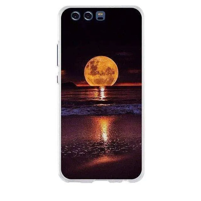 Huawei P10 Case Cover 3D Soft TPU for huawei P10 P 10 Cover Case Silicone Mobile Phone Bags For huawei P10 5.1" Phone Case