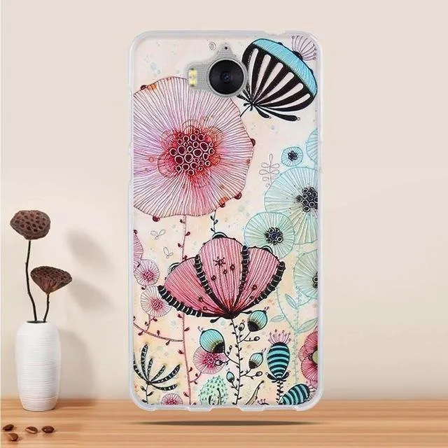 Huawei Y5 2017 Cases Cover for Huawei Y6 2017 Cover Silicon Phone Case for Huawei Y5 III fundas for huawei Honor 6 Play bags
