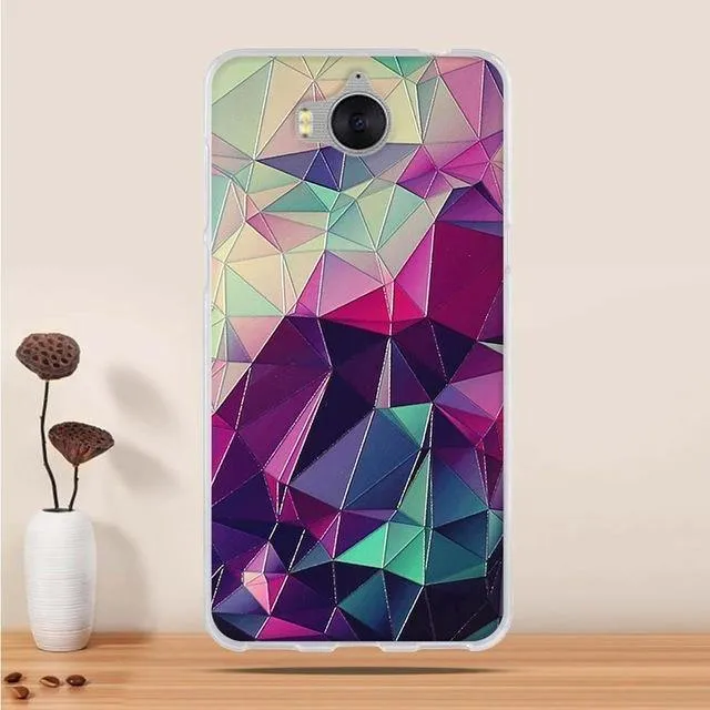 Huawei Y5 2017 Cases Cover for Huawei Y6 2017 Cover Silicon Phone Case for Huawei Y5 III fundas for huawei Honor 6 Play bags