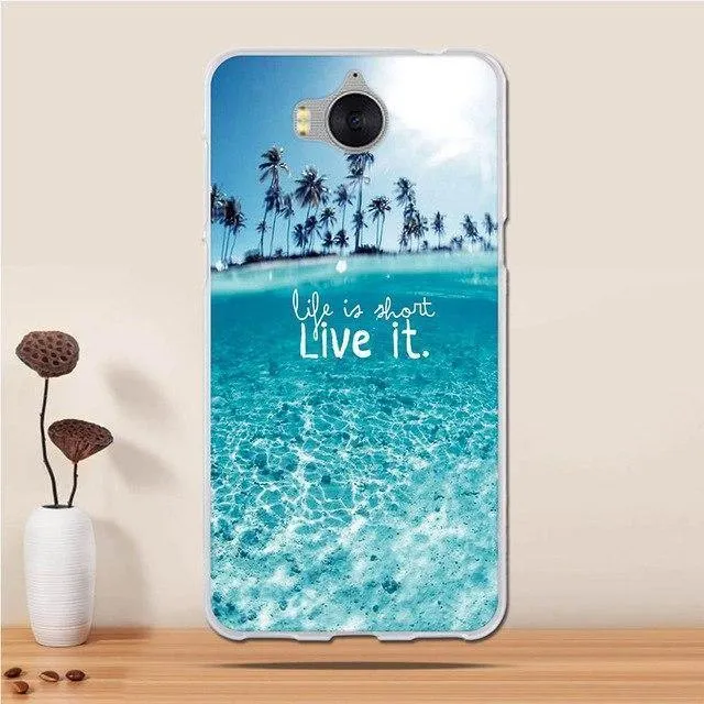Huawei Y5 2017 Cases Cover for Huawei Y6 2017 Cover Silicon Phone Case for Huawei Y5 III fundas for huawei Honor 6 Play bags