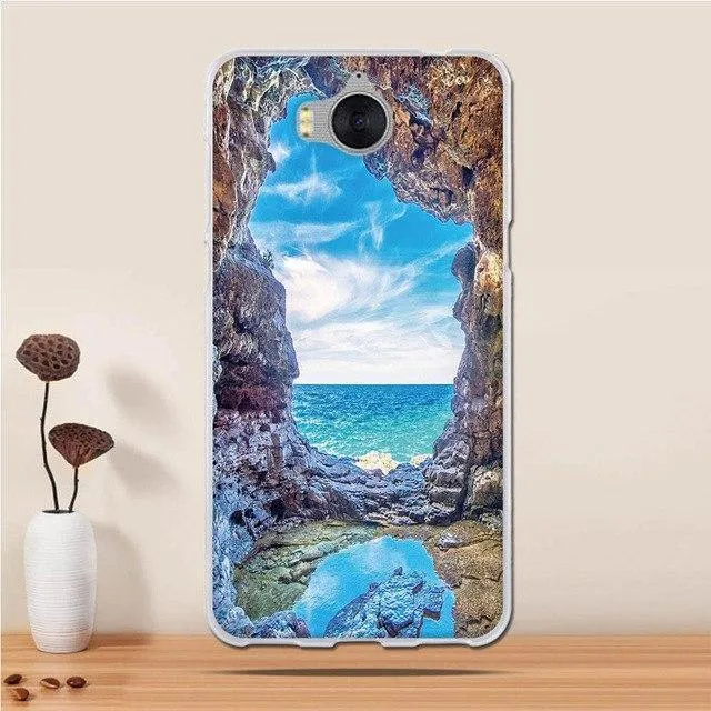 Huawei Y5 2017 Cases Cover for Huawei Y6 2017 Cover Silicon Phone Case for Huawei Y5 III fundas for huawei Honor 6 Play bags