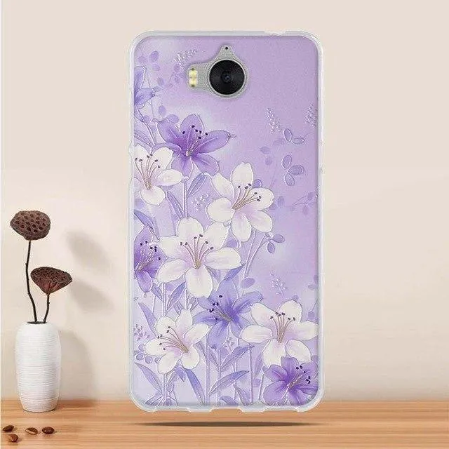 Huawei Y5 2017 Cases Cover for Huawei Y6 2017 Cover Silicon Phone Case for Huawei Y5 III fundas for huawei Honor 6 Play bags