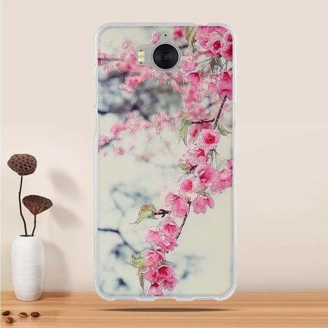 Huawei Y5 2017 Cases Cover for Huawei Y6 2017 Cover Silicon Phone Case for Huawei Y5 III fundas for huawei Honor 6 Play bags