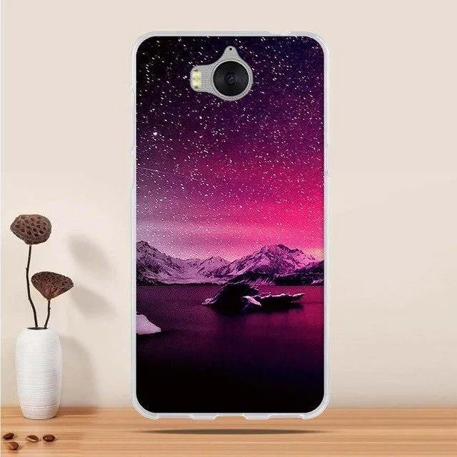 Huawei Y5 2017 Cases Cover for Huawei Y6 2017 Cover Silicon Phone Case for Huawei Y5 III fundas for huawei Honor 6 Play bags