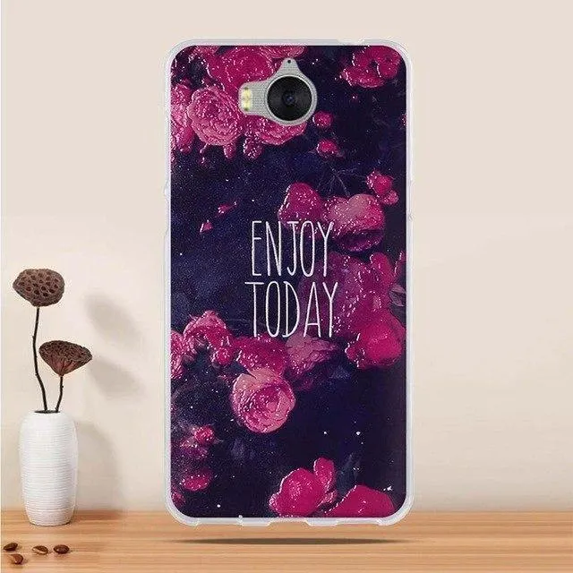 Huawei Y5 2017 Cases Cover for Huawei Y6 2017 Cover Silicon Phone Case for Huawei Y5 III fundas for huawei Honor 6 Play bags