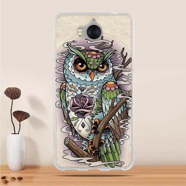 Huawei Y5 2017 Cases Cover for Huawei Y6 2017 Cover Silicon Phone Case for Huawei Y5 III fundas for huawei Honor 6 Play bags