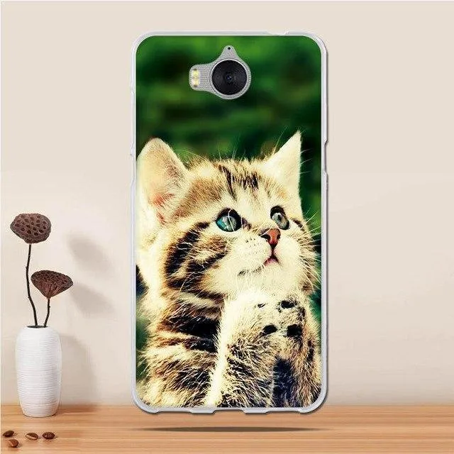 Huawei Y5 2017 Cases Cover for Huawei Y6 2017 Cover Silicon Phone Case for Huawei Y5 III fundas for huawei Honor 6 Play bags