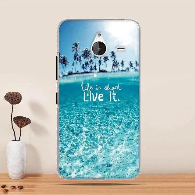 For Nokia Microsoft Lumia 640 XL Case Cover Silicon Coque for Nokia Lumia 640XL 5.7" Case 3D Fundas For Nokia Lumia 640 XL Cover