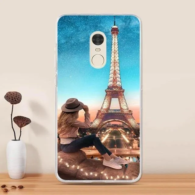Phone Case for Xiaomi Redmi Note 4 Cover Case Soft Silicone Case For Xiaomi Redmi Note 4X Case Cover for Redmi Note 4 X Coque 3D