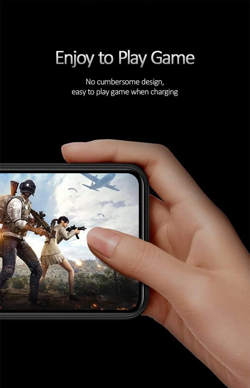 Batterie-Kasten für iPhone X XR XS XSmax, USAMS 4000mAh Fall des externen Ladegeräts Ersatzenergie-Bank-beweglicher Energie-Aufladungsfall