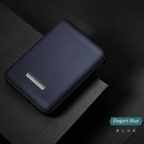 USAMS Ultra-mini Light 10000mah Power Bank Dual USB Tragbare Powerbank 5V 2A Schnelles Telefon Externer Akku für iPhone X~5 Samsung