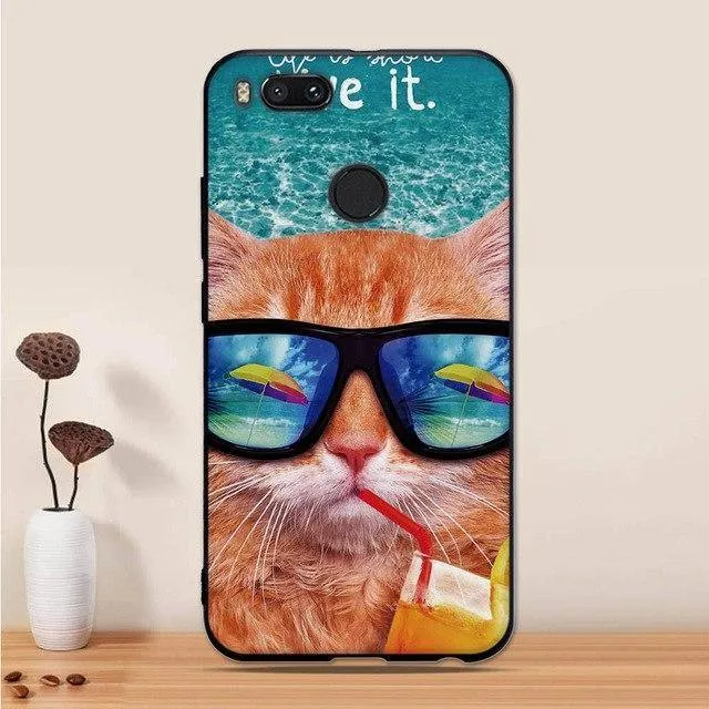 Für Funda Xiaomi Mi A1 Fall Abdeckung Silikon Weiche Tpu Coque Für Xiaomi Mi A1 A 1 Abdeckung Telefon Fall für Xiaomi Mi 5X Mi5x MiA1 Abdeckung