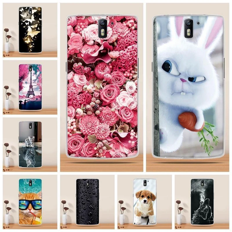 Telefonkasten für OnePlus One Fall a0001 TPU Soft Cover für One Plus One 1 Abdeckung Silikon Capa funda für OnePlus One 1 + 1 Telefonkasten