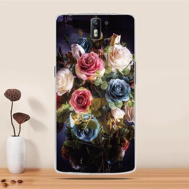 Telefonkasten für OnePlus One Fall a0001 TPU Soft Cover für One Plus One 1 Abdeckung Silikon Capa funda für OnePlus One 1 + 1 Telefonkasten