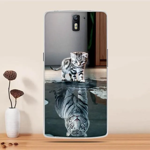 Telefonkasten für OnePlus One Fall a0001 TPU Soft Cover für One Plus One 1 Abdeckung Silikon Capa funda für OnePlus One 1 + 1 Telefonkasten
