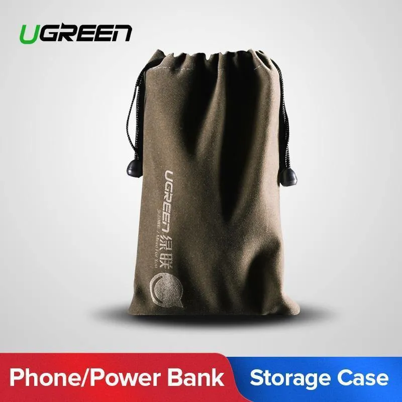 Ugreen power bank case handytasche für iphone samsung xiaomi huawei wasserdichte powerbank aufbewahrungstasche handy zubehör