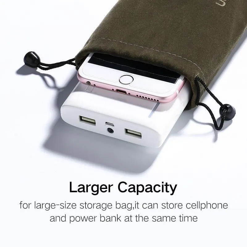 Ugreen power bank case handytasche für iphone samsung xiaomi huawei wasserdichte powerbank aufbewahrungstasche handy zubehör