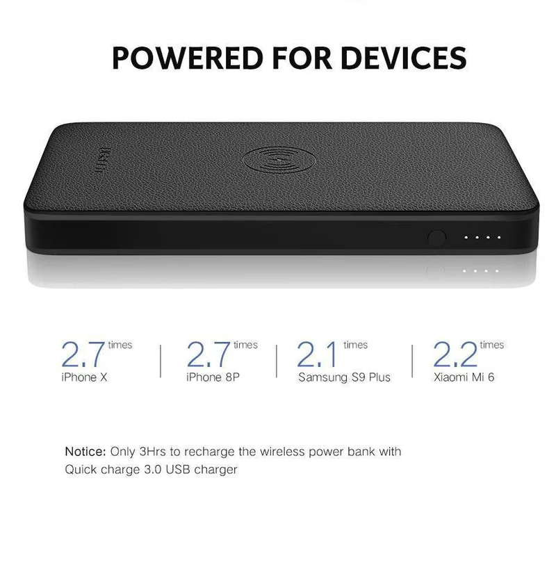 Ugreen 10000 mAh Qi Drahtlose Ladegerät Power Bank 18 W USB PD Powerbank Für iPhone X 8 MacBook Samsung S9 Externe Batterie Poverbank