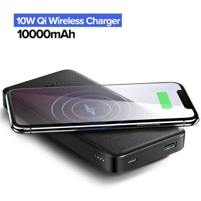Ugreen 10000 mAh Qi Drahtlose Ladegerät Power Bank 18 W USB PD Powerbank Für iPhone X 8 MacBook Samsung S9 Externe Batterie Poverbank