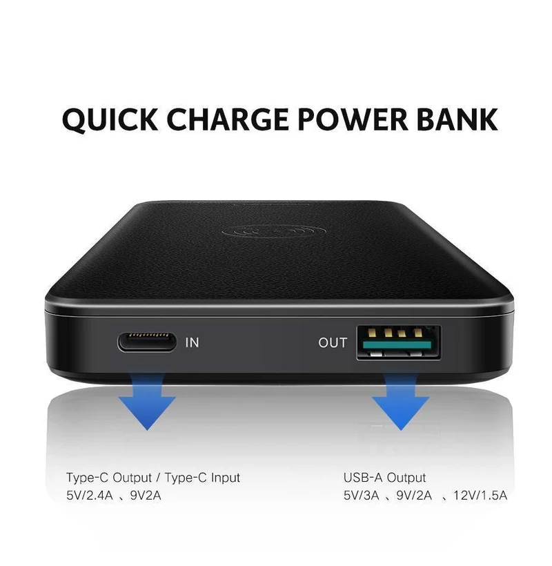 Ugreen 10000 mAh Qi Drahtlose Ladegerät Power Bank 18 W USB PD Powerbank Für iPhone X 8 MacBook Samsung S9 Externe Batterie Poverbank