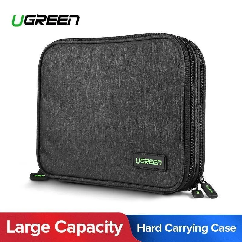 Ugreen Hard Case Power Bank Case Aufbewahrungsbox für iPad Mini iPhone SSD Tasche Externe Festplatte Disk Power Bank Case