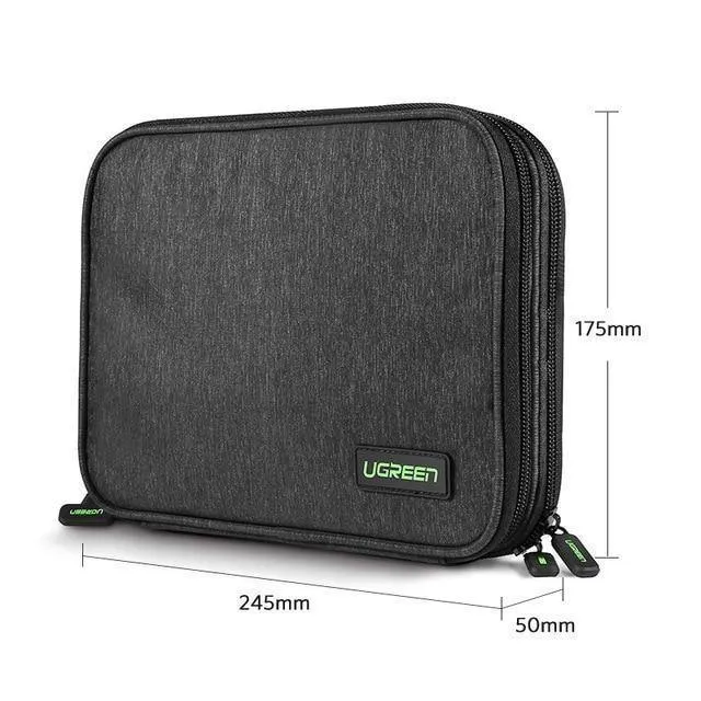 Ugreen Hard Case Power Bank Case Aufbewahrungsbox für iPad Mini iPhone SSD Tasche Externe Festplatte Disk Power Bank Case