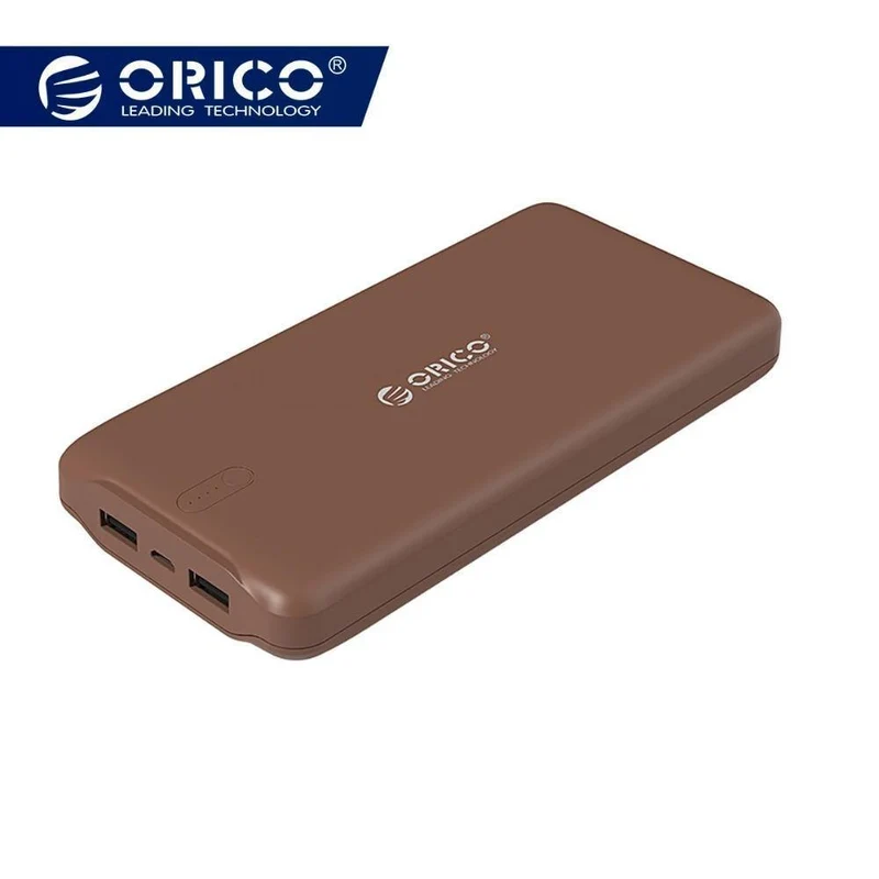ORICO 20000 mAh Power Bank Tragbares Ladegerät Dual USB Powerbank Externer Akku