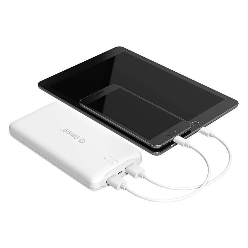 ORICO 20000 mAh Power Bank Tragbares Ladegerät Dual USB Powerbank Externer Akku